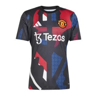 Adidas Jd7147 Maglia Pre-match Manchester United 24/25 Squadre Calcio Uomo