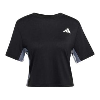 Adidas Jf1050 T-shirt Crop Cblock Donna Abbigliamento Training E Palestra Donna