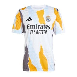 Adidas Jj3493 Maglia Pre-match Real Madrid 24/25 Squadre Calcio Uomo