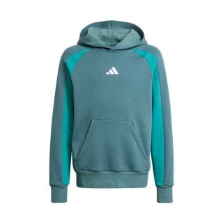 Adidas Jw2490 Felpa Con Cappuccio Color Block Bambino Abbigliamento Bambino Junior