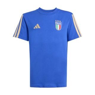Adidas Jy9540 T-shirt Dna Italia Bambino Squadre Calcio Junior