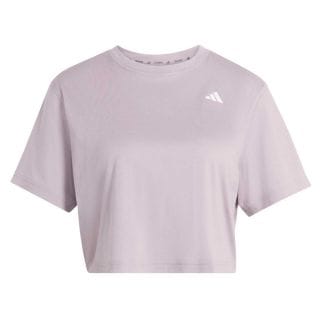 Adidas Kb7911 T-shirt Crop Mini Logo Donna Abbigliamento Training E Palestra Donna