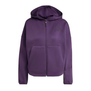 Adidas Kc4569 Felpa C/capp Fz Z.n.e. Donna Sport Style Donna