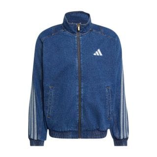 Adidas Kv8345 Giacca Fz Denim Sport Style Uomo