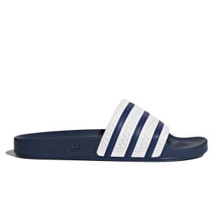 Adidas Originals G16220 Adilette Blu Bianche Tutte Ciabatte Uomo