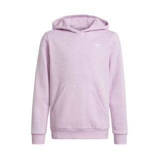 Adidas Originals Hk2838 Felpa Con Cappuccio Logo Piccolo Bambina Abbigliamento Bambino Junior