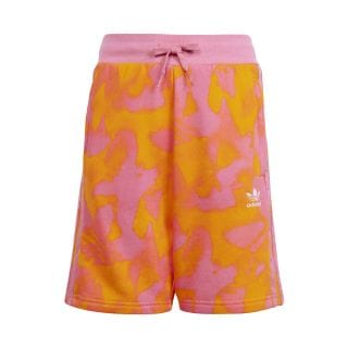 Adidas Originals Ir6448 Short Logo Aop Bambina Abbigliamento Bambino Junior