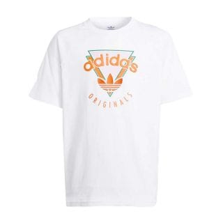 Adidas Originals Jc5861 Tee Original Logo Abbigliamento Bambino Junior