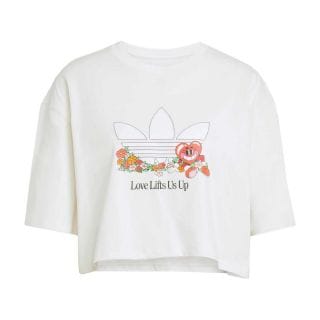 Adidas Originals Jc8334 T-shirt Nelson Crop Donna Sport Style Donna