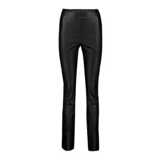 Akep K11104 Leggings Con Spacchi In Ecopelle Donna Casual Donna