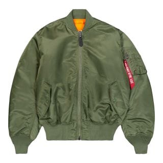 Alpha Industries 100101 Bomber Ma-1 Oversize Giacconi Uomo