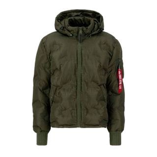 Alpha Industries 108107 Piumino C/capp Puffer Logo Giacconi Uomo