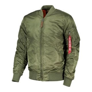 Alpha Industries 168100 Bomber Slim Ma-1 Vf 59 Long Giacconi Uomo