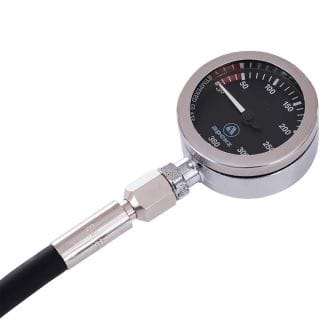 Apeks Ns131135 Manometro Tek + Frusta (65cm) Computer Subacquea Uomo