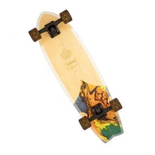 Arbor Snowboards Abr Arbor Cruiser Complete Groundswell Sizzler 30.5 In Longboard Skateboarding Uomo