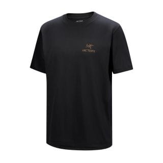 Arcteryx 9535 T-shirt Kragg Sl Cotton Bird Word Abbigliamento Montagna Uomo