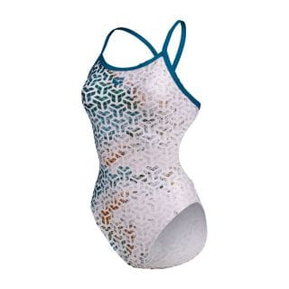 Arena 006730 Costume Intero Planet Water Challenge Back Donna Costumi Nuoto E Piscina Donna