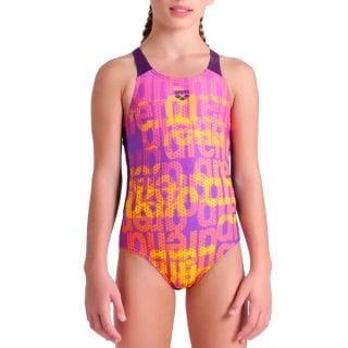 Arena 009007 Costume Intero Multi Colours Bambina Costumi Nuoto E Piscina Junior