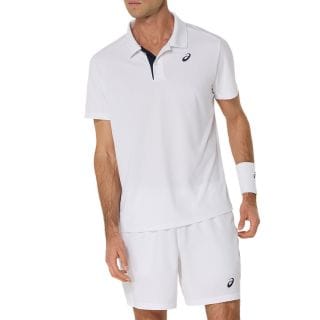 Asics 2041a340 Polo Court Abbigliamento Tennis Uomo