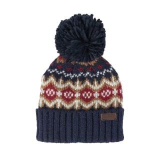 Barbour Cha0079 Beanie Case Fairisle Bambino Abbigliamento Bambino Junior