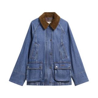 Barbour Lca0426 Giacca Bidnel In Denim Donna Giacconi Donna