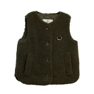 Barbour Lgi0228 Gilet In Teddy Bowues Fleece Donna Casual Donna