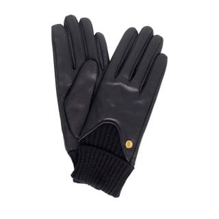 Barbour Lgl0140 Guanto Pelle E Maglia Deanna  Donna Accessori Donna