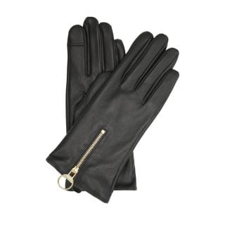 Barbour Lgl0159 Guanto Pelle Zip Arlene Donna Accessori Donna