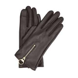 Barbour Lgl0159 Guanto Pelle Zip Arlene Donna Accessori Donna