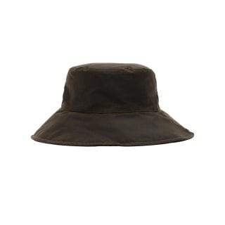 Barbour Lha0394 Cappellino Wax Con Fiocco Brambling Donna Accessori Donna