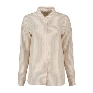 Barbour Lsh1315 Camicia In Lino Marine Donna Casual Donna