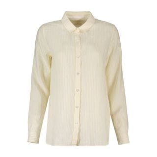 Barbour Lsh1315 Camicia In Lino Marine Donna Casual Donna