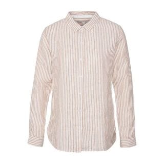 Barbour Lsh1315 Camicia In Lino Marine Donna Casual Donna