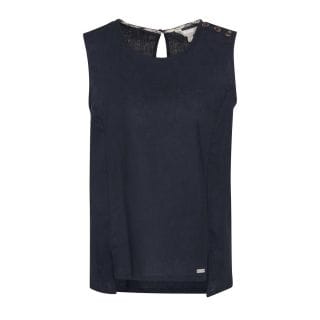 Barbour Lsh1665 Canotta Lino Lucy Donna Casual Donna