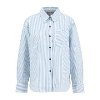 Barbour Lsh1740 Camicia In Popline Bastoncino Polly Donna Casual Donna