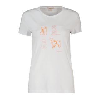 Barbour Lts0628 T-shirt Bowland Donna Casual Donna