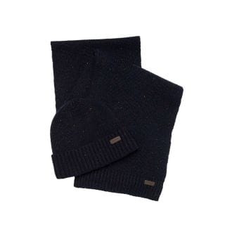 Barbour Mgs0047 Set Sciarpa Cappello Uomo Accessori Uomo