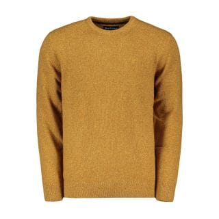 Barbour Mkn0844 Maglione Girocollo In Lana Marmorizzato Casual Uomo