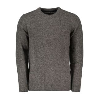 Barbour Mkn0844 Maglione Girocollo In Lana Marmorizzato Casual Uomo