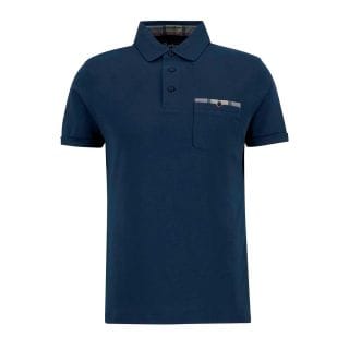 Barbour Mml1496 Polo Barbour Corpatch Tailored Casual Uomo