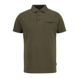 Barbour Mml1496 Polo Barbour Corpatch Tailored Casual Uomo