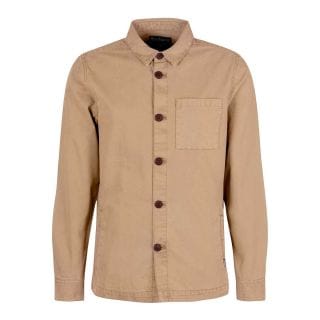Barbour Mos0281 Giacca Overshirt Washed Giacconi Uomo