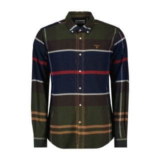 Barbour Msh4994 Camicia In Flanella Tartan Casual Uomo