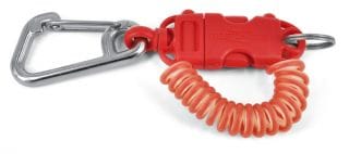 Best Divers Ai0192sr Moschettone Smart Coil Strong Accessori Subacquea Unisex