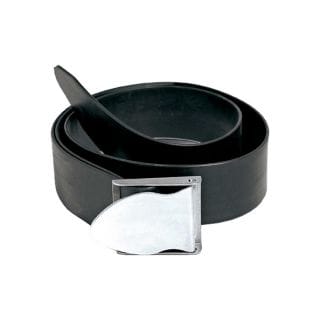 Best Divers Bh0078 Cintura Gomma Nera F/inox Apnea Subacquea Uomo