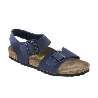 Birkenstock 087773 New York Blu Bambino Tutti Sandali Junior