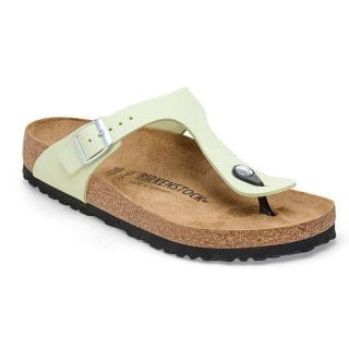 Birkenstock 1026519 Gizeh Nubuck Lime Donna Tutti Sandali Donna