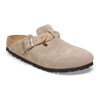Birkenstock 1026694 Boston Braided Taupe Donna Tutti Sandali Donna