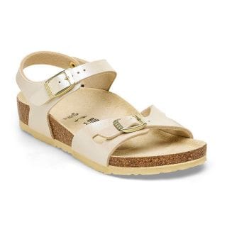 Birkenstock 1027418 Rio Pearl White Bambina 36-39 Tutti Sandali Junior