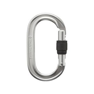 Black Diamond 210209 Oval Triple Lock Carabiner Attrezzatura Montagna Uomo